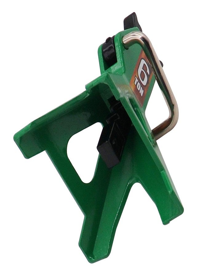 Treehobby 1/10 RC Scale Model Car Metal 6 Ton RC Car Simulation Jack Stands Lifting Compatible with traxxas TRX-4 Axial SCX10 Wraith Tamiya CC01 RC4WD D90 1/10 RC Crawler Truck Accessories(Green) - Image 5